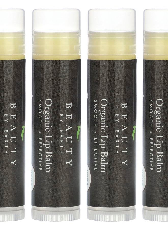 Organic Beeswax Lip Balm Peppermint 4 Tubes 0.15 oz Each - pzsku/Z8F63681B160C613D19C7Z/45/_/1731326923/dd097487-092e-4535-9650-fe61ae464d37