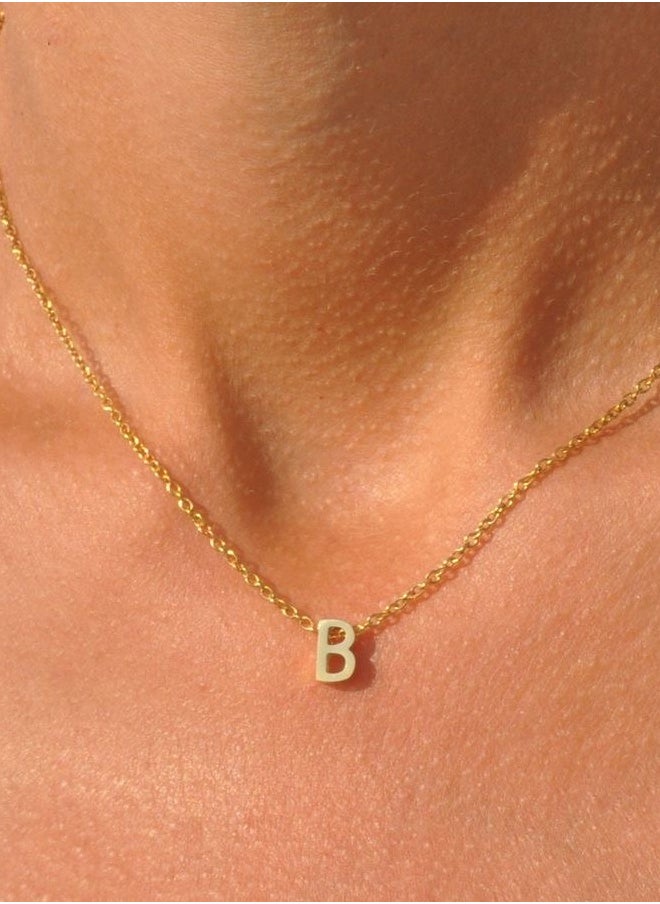 أاربن جول - قلادة حرف - "B" - Image 1