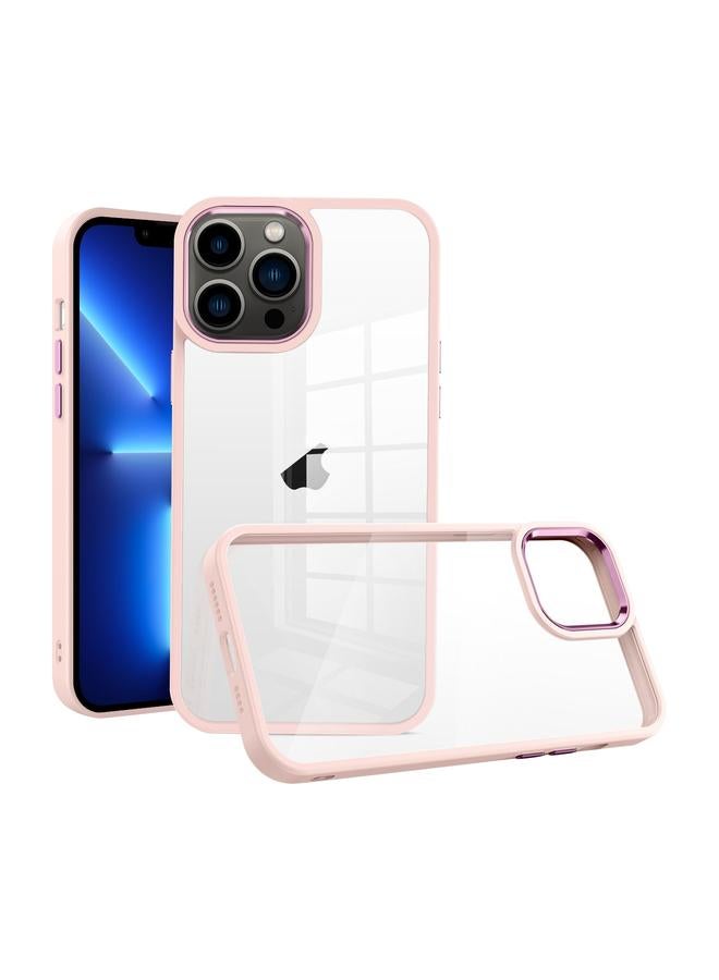 اس-توب جراب لهاتف iPhone 13 Pro Macaron High Transparent PC Phone Case - Image 1