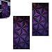 Qurbuns 2 PCS Car Window BPillar Stickers 3D Geometric Pattern Design Car Middle Pillar Decals Car Side Scratch Cover Decal Universal for Most Cars - Image 2