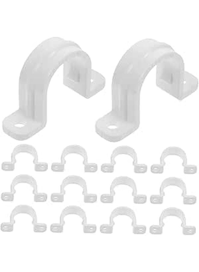 Heavy Duty U Tube Pipe Clamps 20pcs for Plumbing and Electrical Applications - Image 1