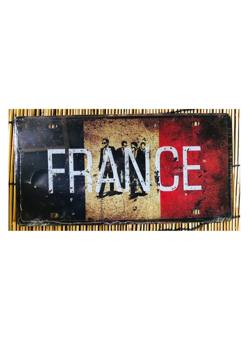LINGWEI LINGWEI Decorative Metal Tin Sign Wall Poster Plaques Iron Plate Decoration Art Plaque Wall Art Vintage Metal Tin Signs Retro Vintage Metal Tin Signs Tin Metal Sign Wall Art for Shop Home Style-28 - Image 2