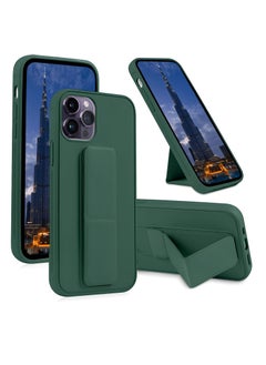 iPhone 15 Pro Case Finger Grip Car Mount Magnetic Holder Kickstand Wrist Strap Multi function Shockproof Compatible with Apple iPhone 15 Pro 6.1 Inch