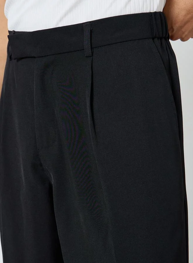 Take Two Men Solid Straight Leg Pants