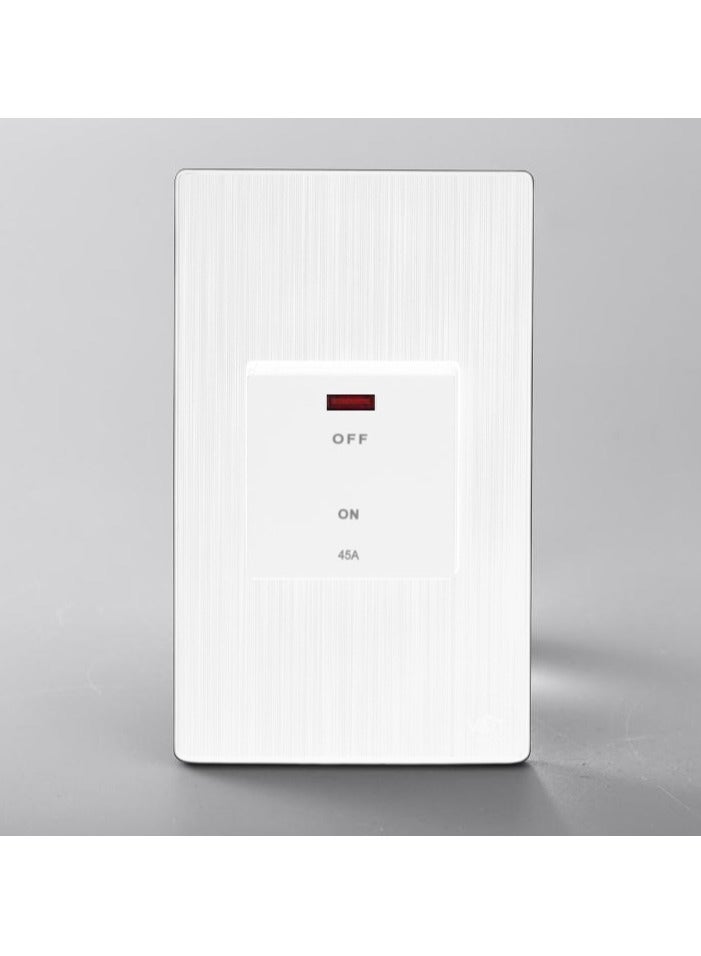 Vooltex 45 Amp Piano AC Switch 14×7 White - Image 1
