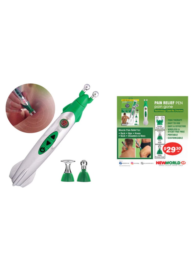 Electronic Acupuncture Pen, Acupuncture Pen, Energy Body Massage Tool for Muscle Relaxation Pain Relief