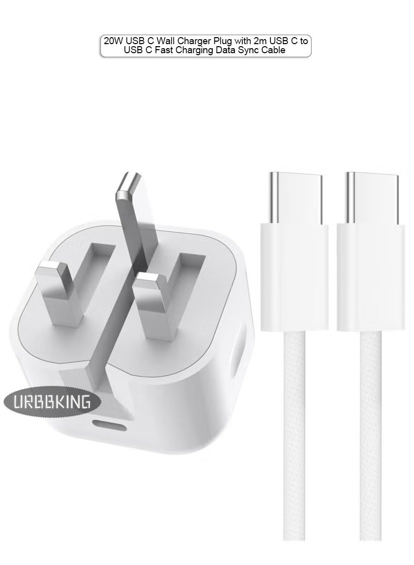 urbbking Urbbking Usb C Wall Charger usbc 2 M 20W Z8F6401743698D92053B1Z