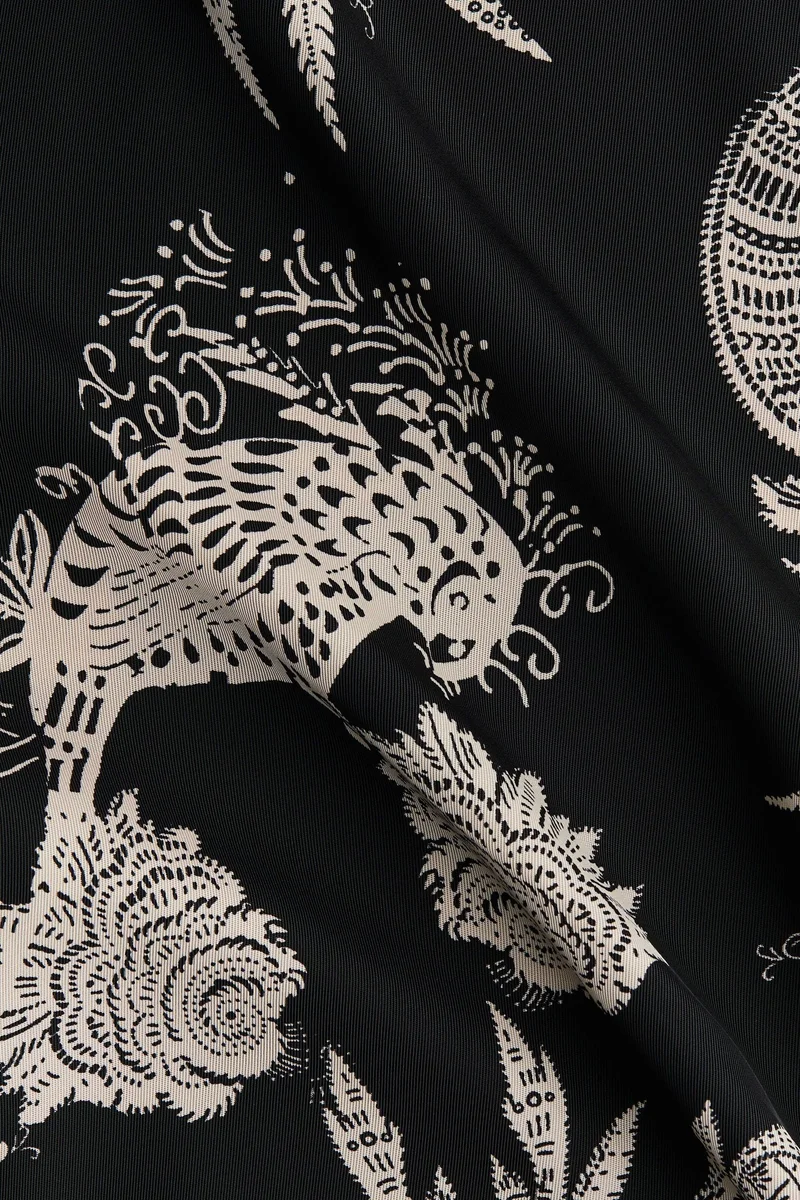 H&M Printed pull-on trousers