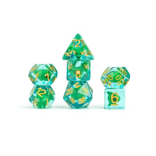 Metallic Dice Games Pathfinder Goblin Inclusion 16mm Dice Set - Image 1