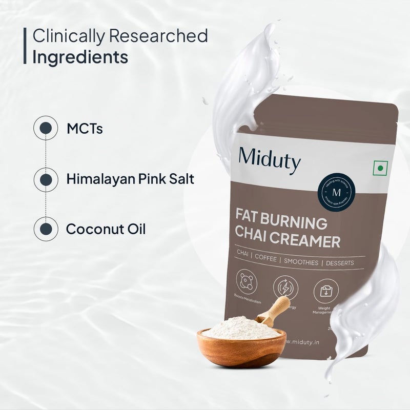 Miduty Fat Burning Chai Creamer - 200G - Image 5