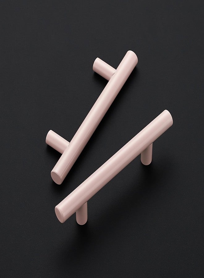 Ravinte 30 Pack | 5 Inch Cabinet Pulls Pink Stainless Steel Kitchen Drawer Pulls Cabinet Handles 5 InchLength, 3 Inch Hole Center - Image 2