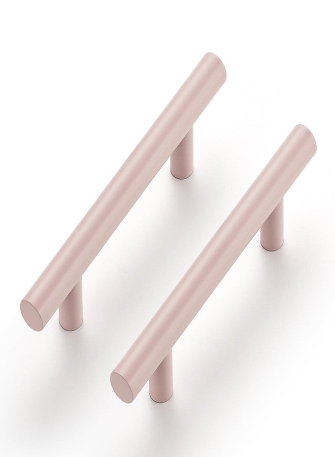 Ravinte 30 Pack | 5 Inch Cabinet Pulls Pink Stainless Steel Kitchen Drawer Pulls Cabinet Handles 5 InchLength, 3 Inch Hole Center - Image 1