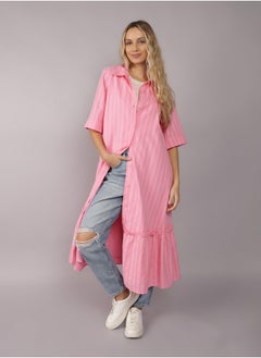 AE Ruffle Shirt Midi Dress - pzsku/Z8F6440D522B157090AEBZ/45/_/1732112137/553b9504-d56b-49a9-ae8e-64736c86f9a2