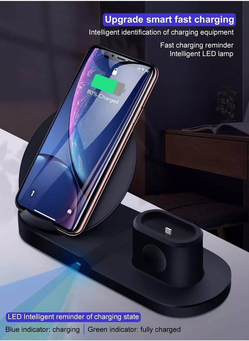 Generic 3 In 1 Wireless Fast Charger  - Image 4