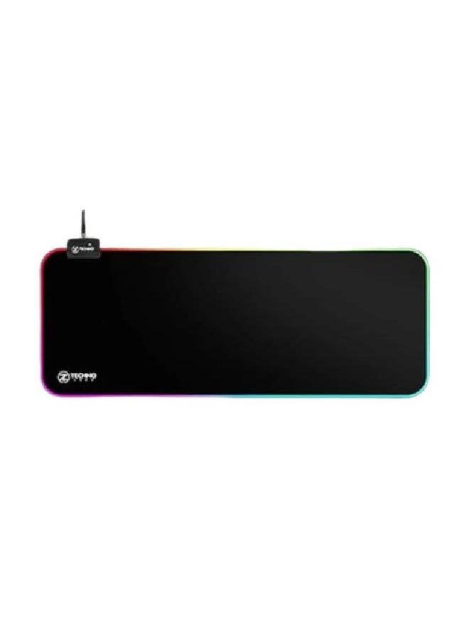 Techno Zone - Mousepad RGB 700 x 300 x 3 mm, Multiple lighting modes, Smooth and Soft, Flexible - Image 1