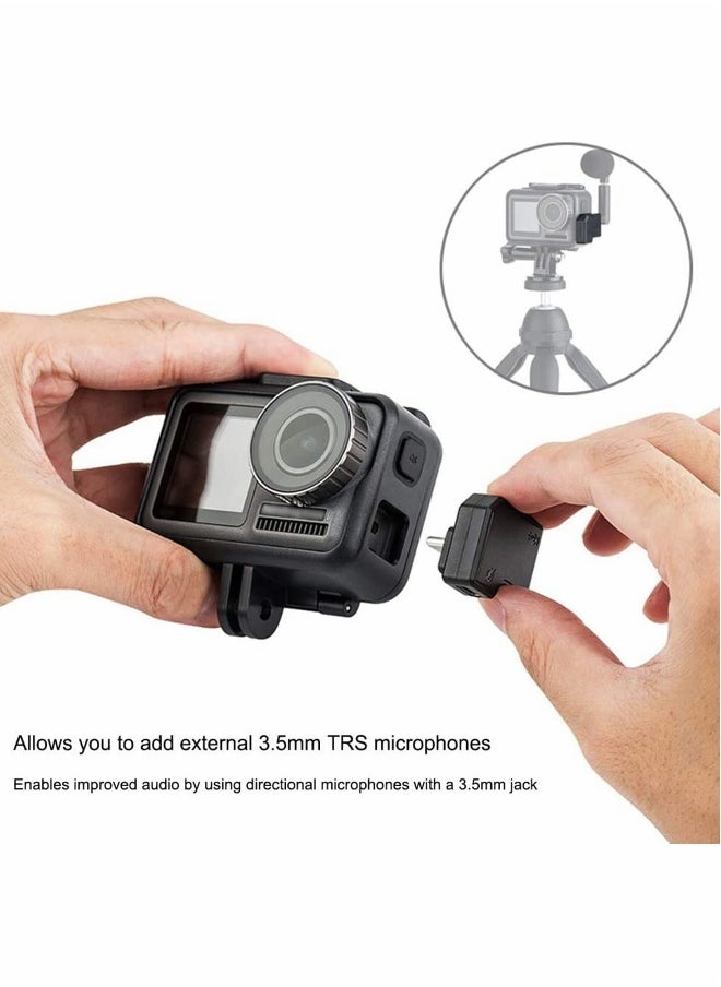 Generic - Dual 3.5mm/USB-C Mic Adapter, Accessories for OSMO Action Camera - Image 1