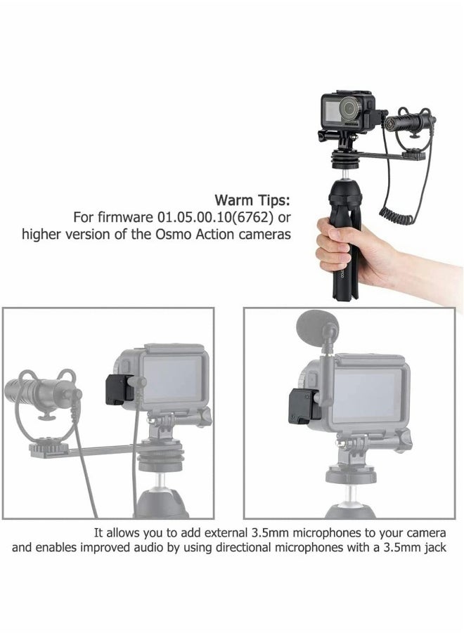 Generic - Dual 3.5mm/USB-C Mic Adapter, Accessories for OSMO Action Camera - Image 1