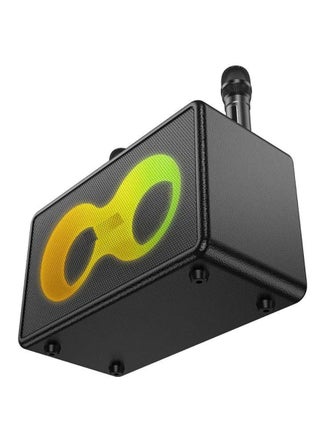 Portable Bluetooth Speaker with Dual 15W Drivers, 5W Tweeter, Dual Wireless Microphones | 60W Peak Output, RGB Strobe Lights, USB-C Charging, 2×3000mAh Battery, 6H Music/8H Mic Playtime | TF Card, USB, AUX Support | Reverb & Mic Echo Control | Party Karaoke Speaker - pzsku/Z8F6486F3C21F53CE0EF2Z/45/1748411135/db92592b-5c2d-474a-befd-756a13efbc88
