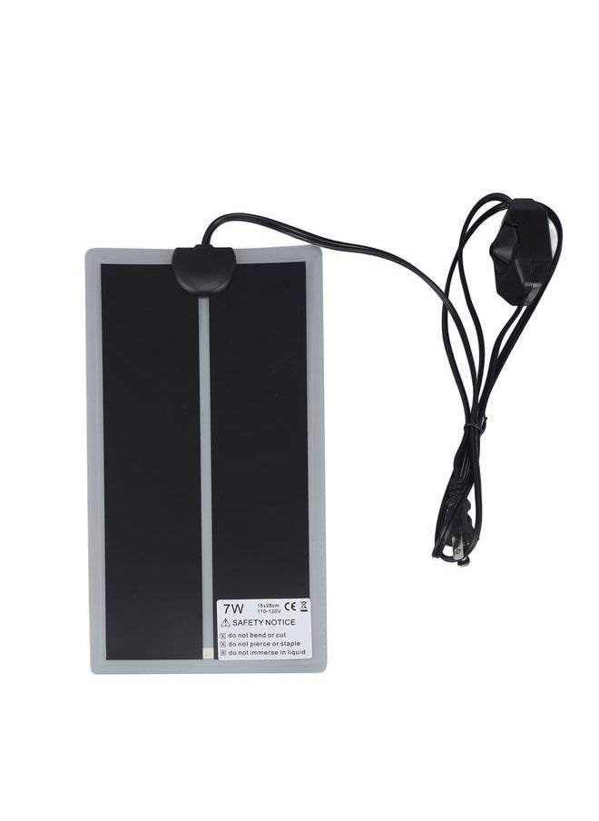 NIBEMINENT Reptile Terrarium Heat Pad Rapid Heating 110 to Waterproof Adjustable Temperature Reliable for Home Living Room Office  - Image 1
