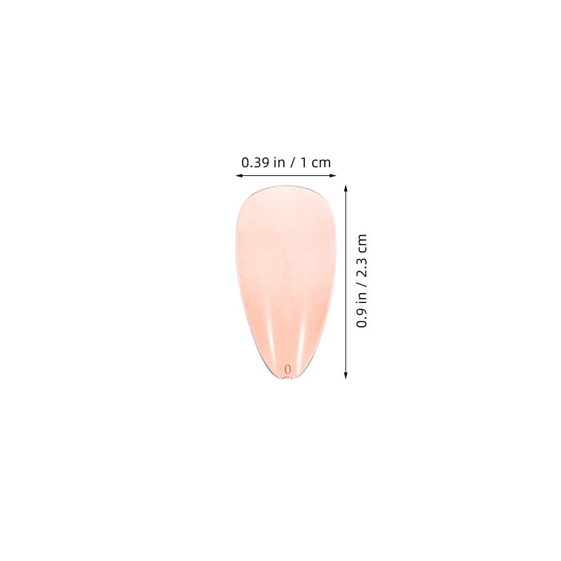 1 Box Women Accessory Artificial Nails Bulks Fake Nails Set Fake Finger Nail Bulks Compact Fake Nails Replaceable Finger Nails Decorative Finger Nails - Image 4