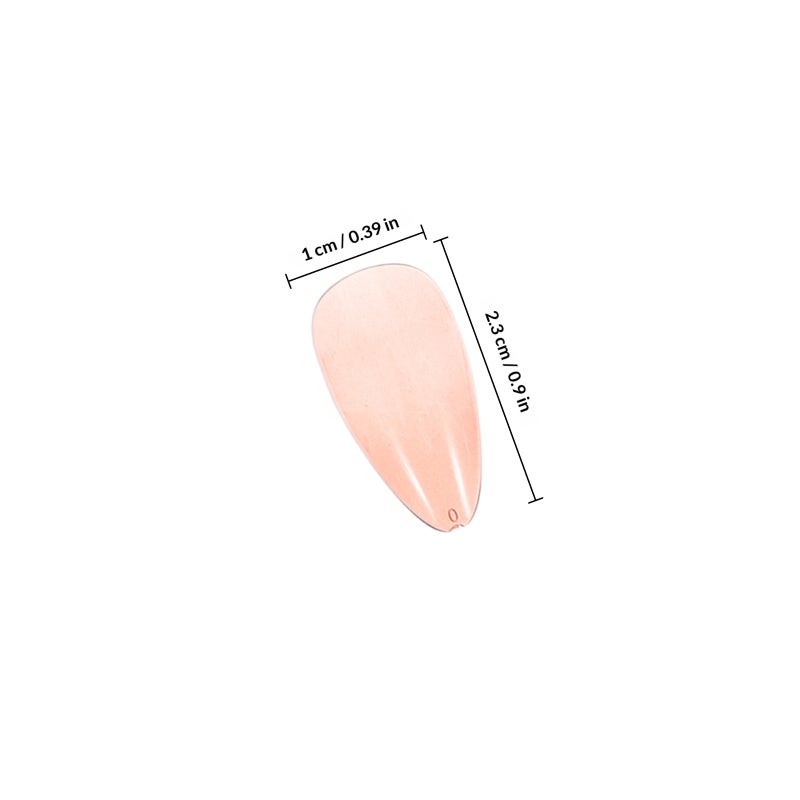1 Box Women Accessory Artificial Nails Bulks Fake Nails Set Fake Finger Nail Bulks Compact Fake Nails Replaceable Finger Nails Decorative Finger Nails - Image 2