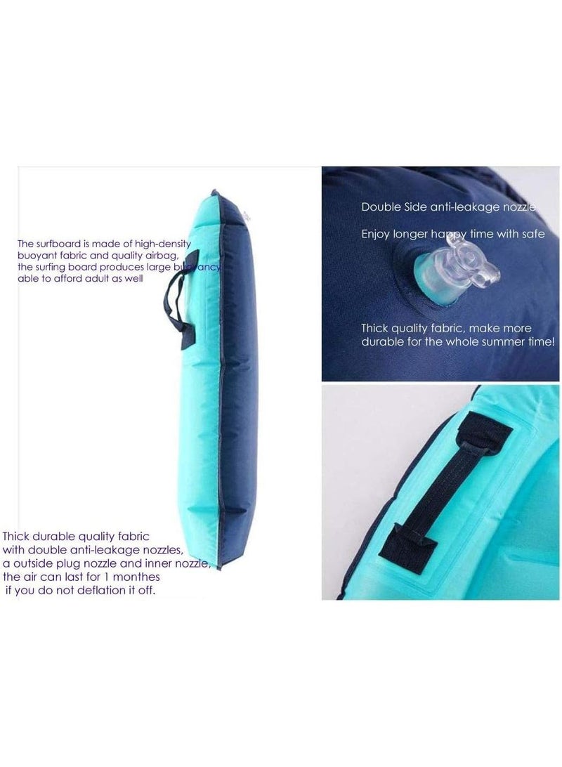 Y&D Portable Adult Children Inflatable Surfing Light Water Ski - Image 3