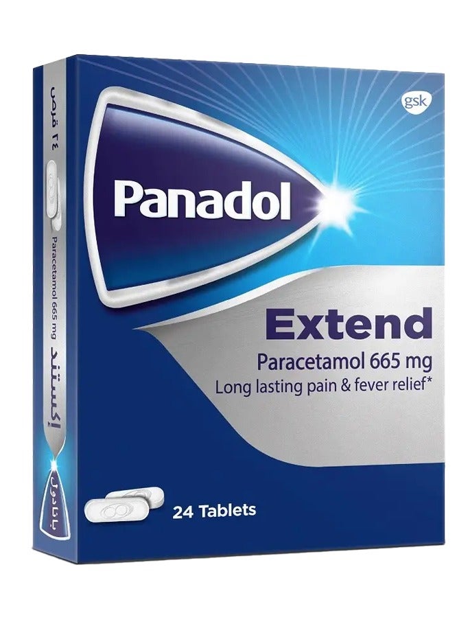 بانادول اكستند 665 مجم 24 قرص - Image 1