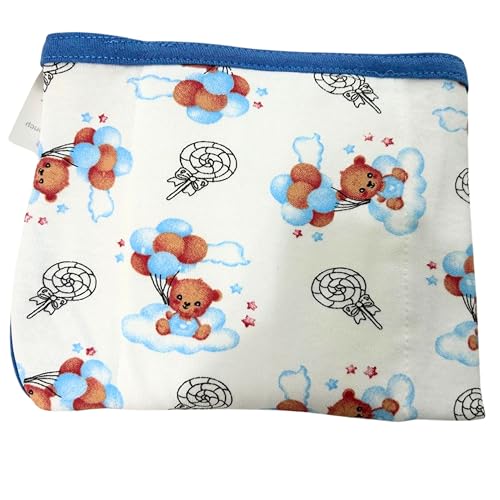 SoftcareTotzTouch Premium Cotton Hosiery Fabric Wide Padded Baby Reusable Nappy/Langot Pack of 6 - Image 2
