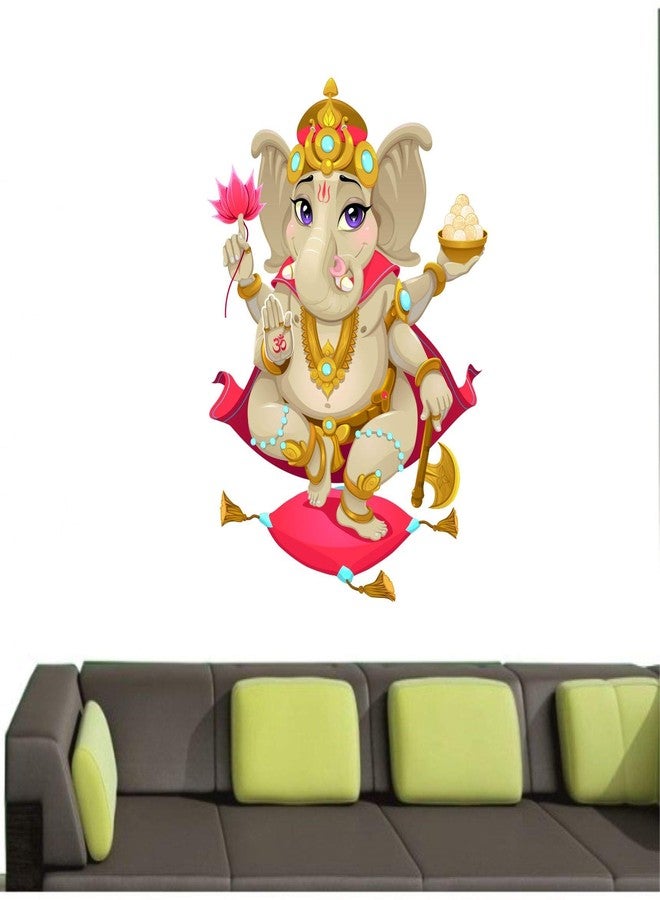 Asmi Collections 3D Wall Stickers Beautiful God Ganesha - Image 1