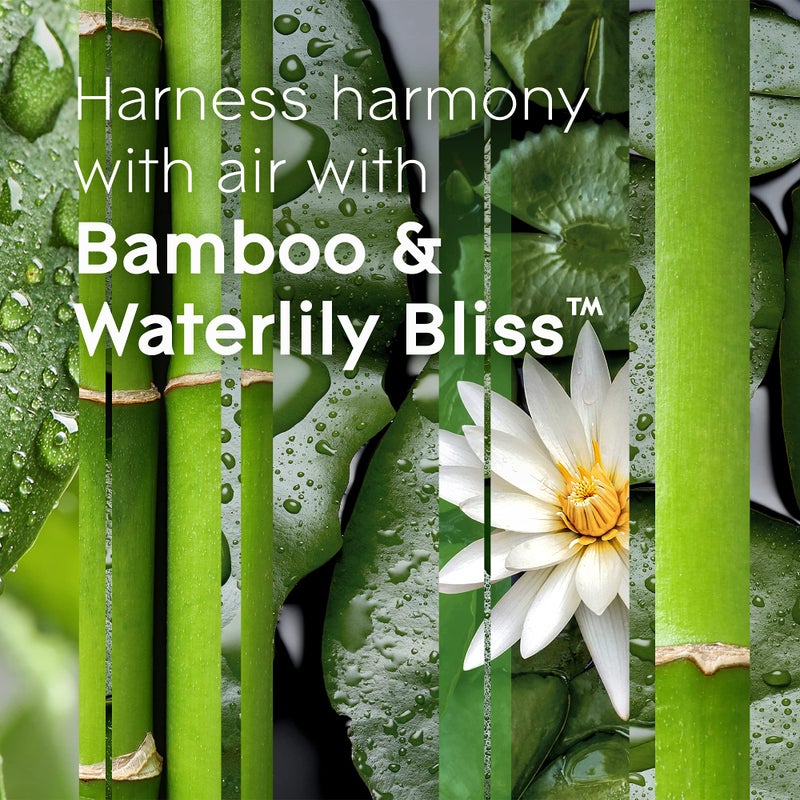 Glade Automatic Spray Refill, Air Freshener for Home and Bathroom, Bamboo & Waterlily Bliss, 6.2 Oz, 3 Count - Image 3