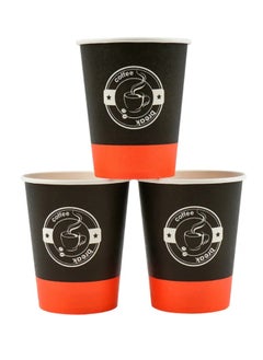 QUALITY Paper Hand Cups 50 Pieces, 9 Oz Coffee Paper Cups, Disposable Water Paper Cups, Tea Cups  - Image 1