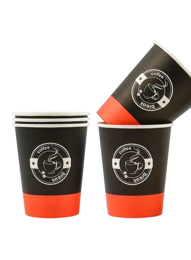 Hanaa Paper Cups With Hand 50 Pieces, 9 Oz Coffee Paper Cups - Image 4