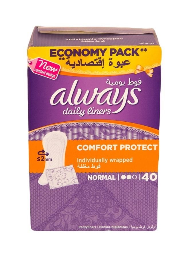 Always Daily Normal Panty Liners, Economy Pack