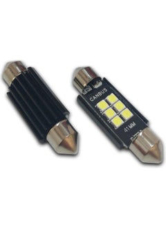 Eraks 41 mm Canbus Sofit LED Bulb Super White 6 Smd Bright White, License Plate, Trunk, Ceiling Lighting,  - Image 1