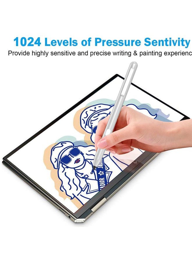 tesha Stylus Pen for ASUS Touchscreen Devices, Active Digital Pen with Ultra-Fine Tip, 1024 Pressure Sensitivity, Palm Rejection for Precision Drawing and Writing - Image 4