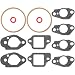Innconee 2 Sets 16010883015 Carburetor Bowl Gasket Kit Carburetor Gasket Lawnmower Parts Carburetor Parts Compatible with Honda Gcv160 Gcv190 G150 G200 G300 G400 Gc135 Gc160 Gc190 - Image 2