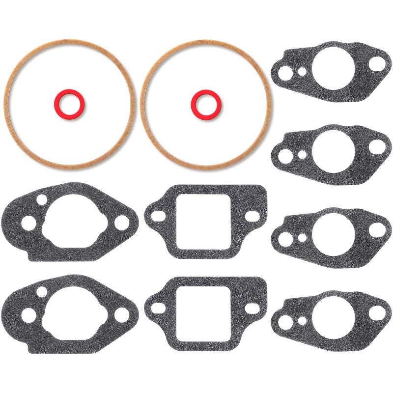 Innconee 2 Sets 16010883015 Carburetor Bowl Gasket Kit Carburetor Gasket Lawnmower Parts Carburetor Parts Compatible with Honda Gcv160 Gcv190 G150 G200 G300 G400 Gc135 Gc160 Gc190 - Image 3