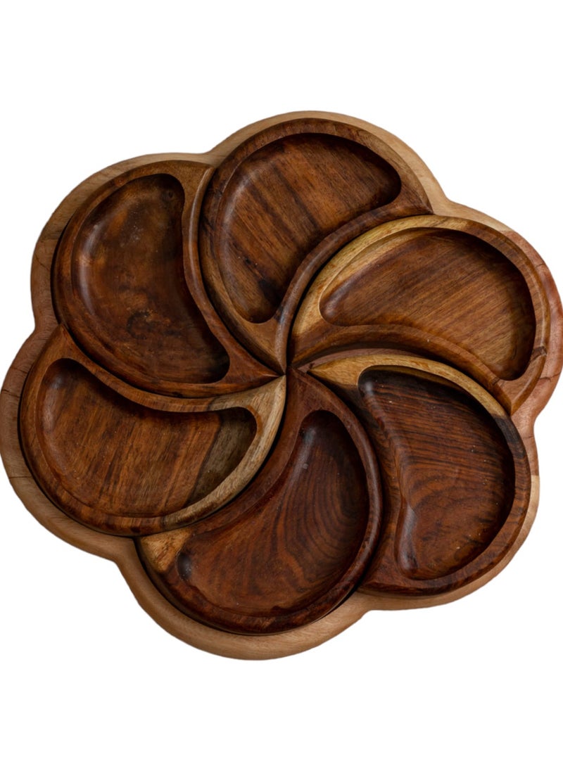 Generic Flowery Nuts Tray  - Image 2