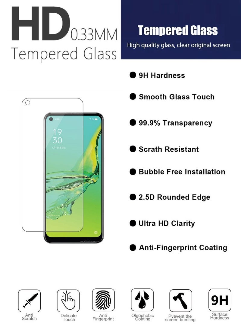 Tempered Glass Screen Protector Clear Designed For Oppo A33 (2020) Full Screen Coverage And Bubble Free - Image 5