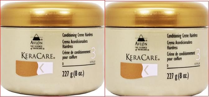 Conditioning Creme Hairdress 8oz Pack of 2wShower Cap by KeraCare