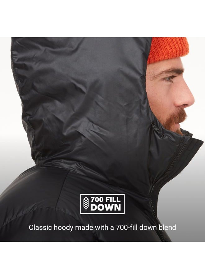 MARMOT Men's Guides Down Hoody Jacket, Black, Large - Image 3