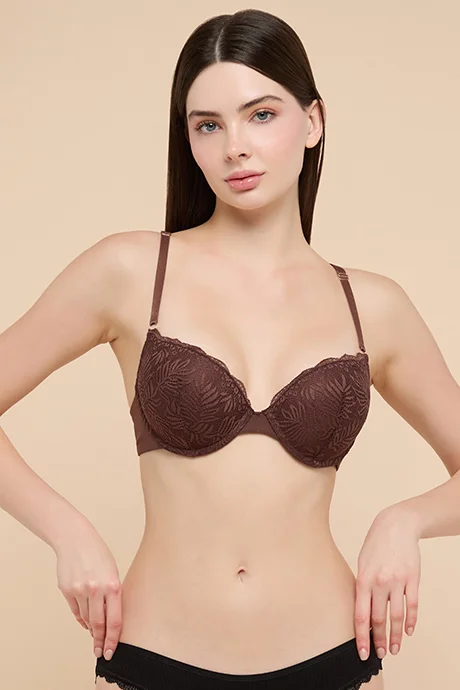 أر أند بي 2 Pack Self Patterned Double Push Up Bra