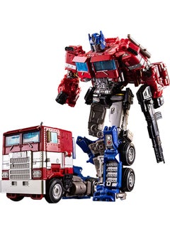 GROIC High Quality Optimus Prime Alloy Deformation Car Robot Action Figure Toys  - Image 1