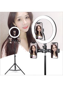 General Live Fill Light Led Ring Light 10-inch 26cm Bracket Light USB Rechargeable Stall Live Night Market Lighting-Specifications:16CM Lamp Ring + PTZ + Desktop Bracket  - Image 3