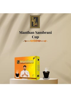 Zed Black Box of Happiness Contains Zed Black Incense Sticks Kit, Agarbatti, Dhoop Cones, Dhoop Sticks, Long Lasting Burning Sambrani Cups, Guggal Cups for Auspicious Festival Gifts  - Image 5