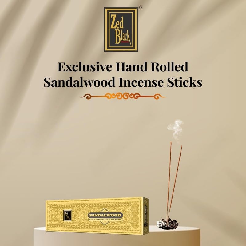 Zed Black Box of Happiness Contains Zed Black Incense Sticks Kit, Agarbatti, Dhoop Cones, Dhoop Sticks, Long Lasting Burning Sambrani Cups, Guggal Cups for Auspicious Festival Gifts - Image 4