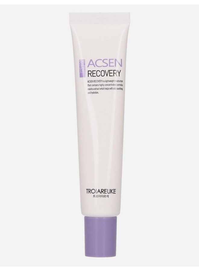 TROIAREUKE Acsen Recovery Cream Hydrating And Soothing Facial Moisturizer With Centella Asiatica Olive Oil And Squalane For Sensitive Dry And Dehydrated Skin Reduces Signs Of Acne Scars - Image 1