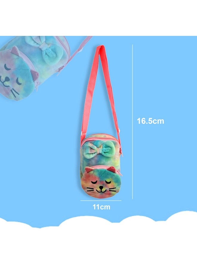 FunBlast Sling Bag for Girls - Unicorn Side Purse for Girls, Cute Mini Coin Pouch for Girls, Fancy Bags for Kids, Soft Bags for Girls with Adjustable Straps (1 Pcs; Random Print) - Image 2