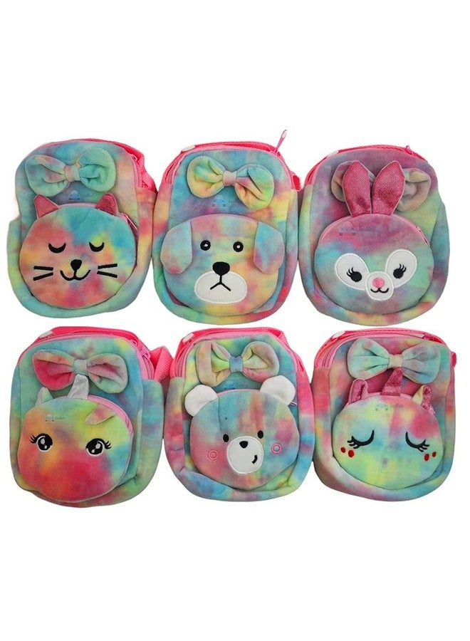 FunBlast Sling Bag for Girls - Unicorn Side Purse for Girls, Cute Mini Coin Pouch for Girls, Fancy Bags for Kids, Soft Bags for Girls with Adjustable Straps (1 Pcs; Random Print) - Image 1