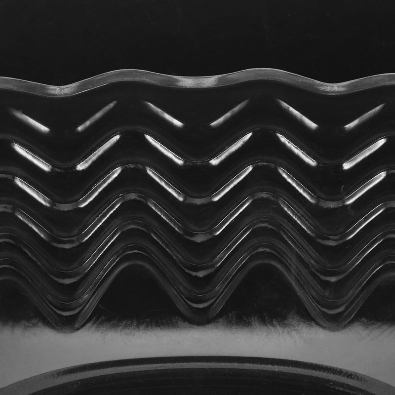 Large Wave Texture Fruit Serving Tray with Handles Dual Ears for Party Home Kitchen - Image 4